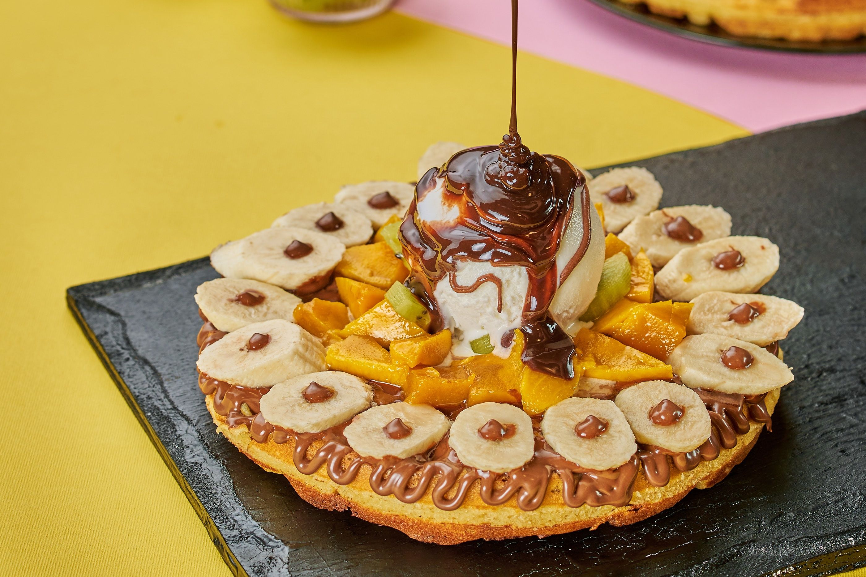 American Fruit Waffle