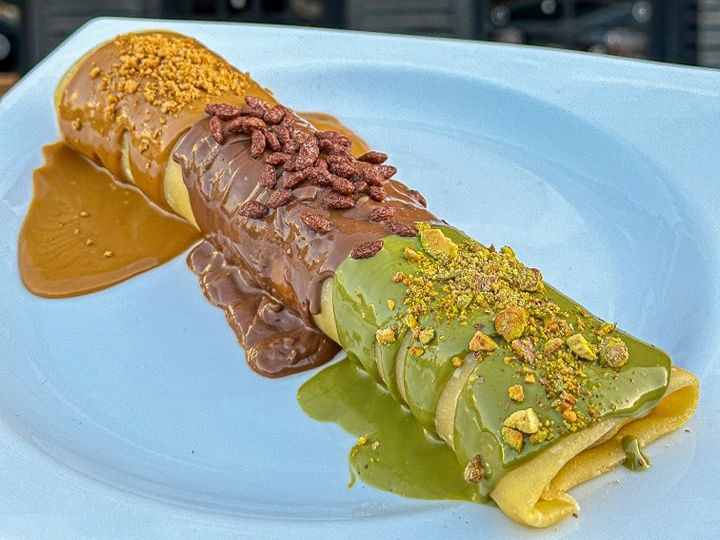 Triple Sauce Crepe