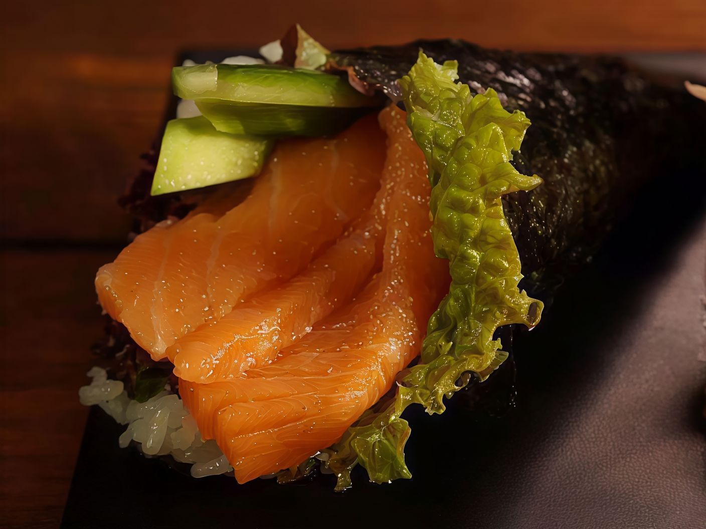 Salmon Temaki