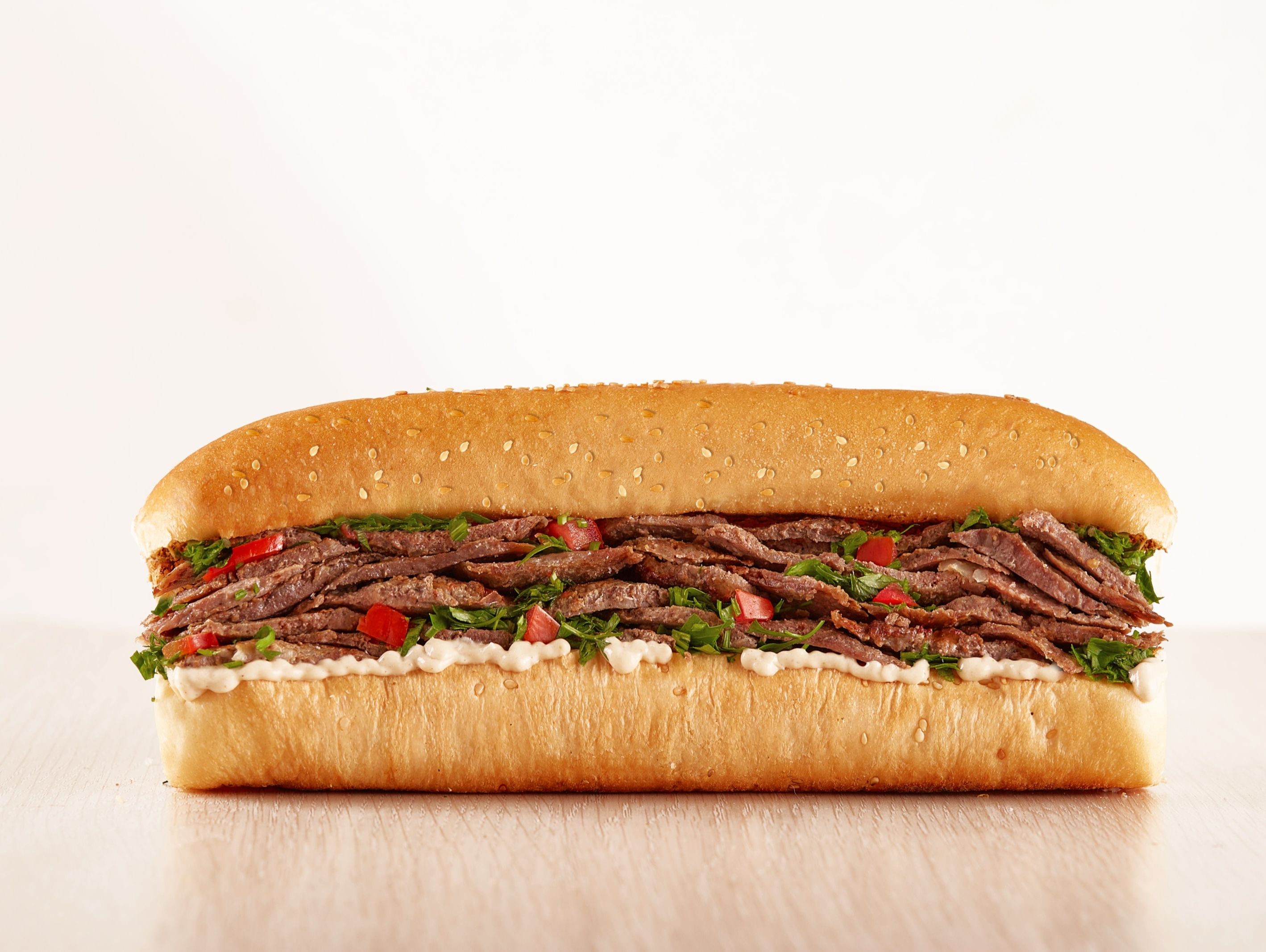 Large Philly Cheesesteak Sandwich