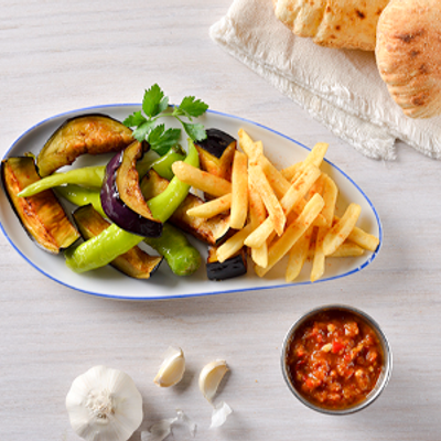 Fried Pepper And Eggplant Order