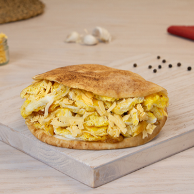 Eggs With Roumi Cheese Sandwich