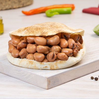Foul With Olive Oil Sandwich