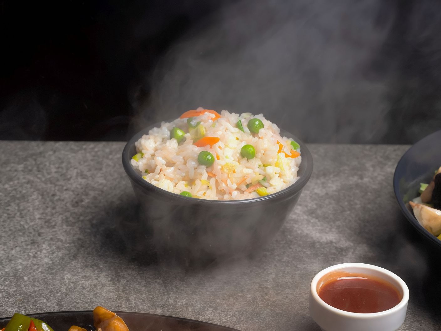 Fried Rice with Vegetables Vegan