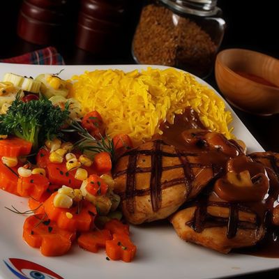 Grilled Chicken Breast Platter