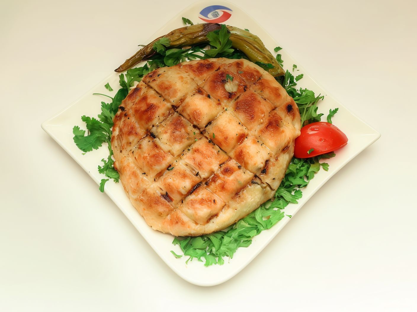Hawawshi Bread With Mozzarella Cheese
