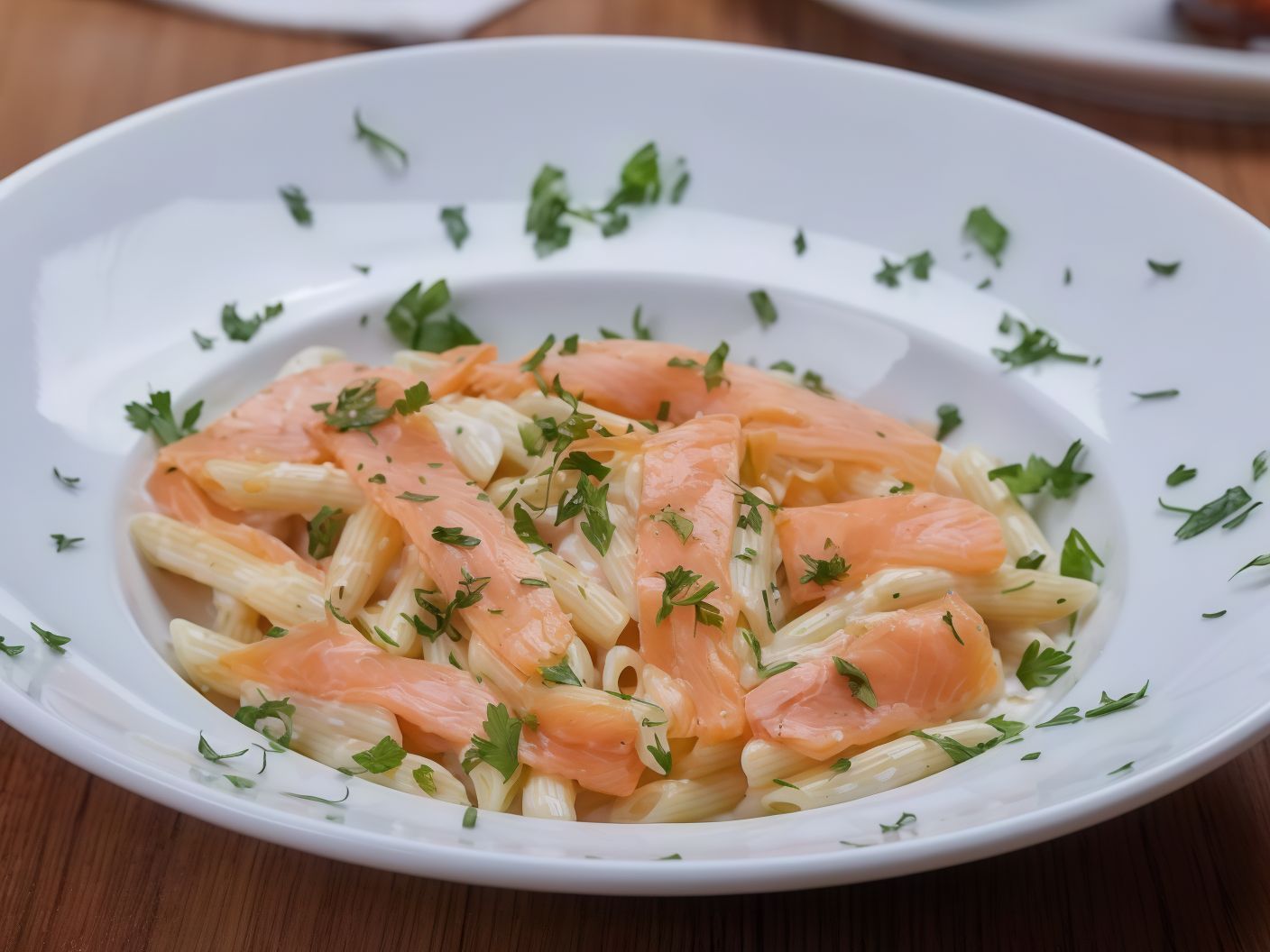 Penne With Salmon