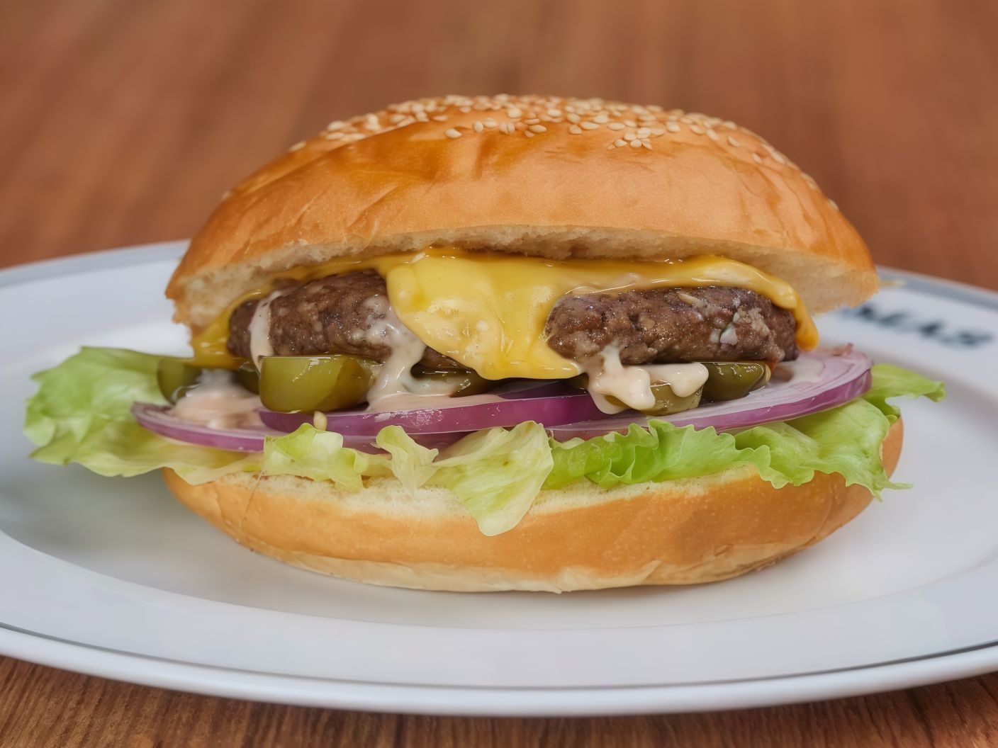 Cheese Burger Sandwich