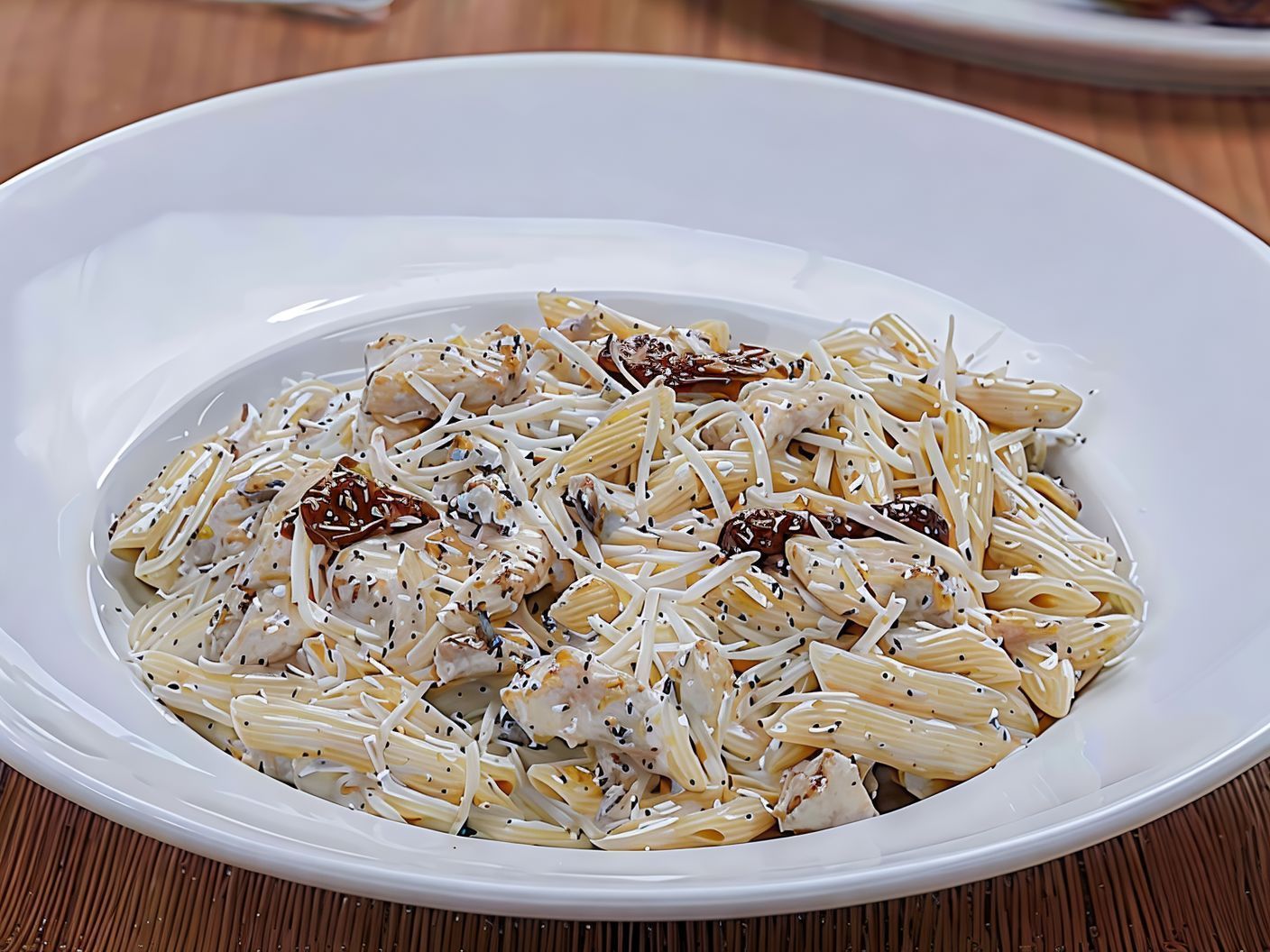 Penne Polo Funghi