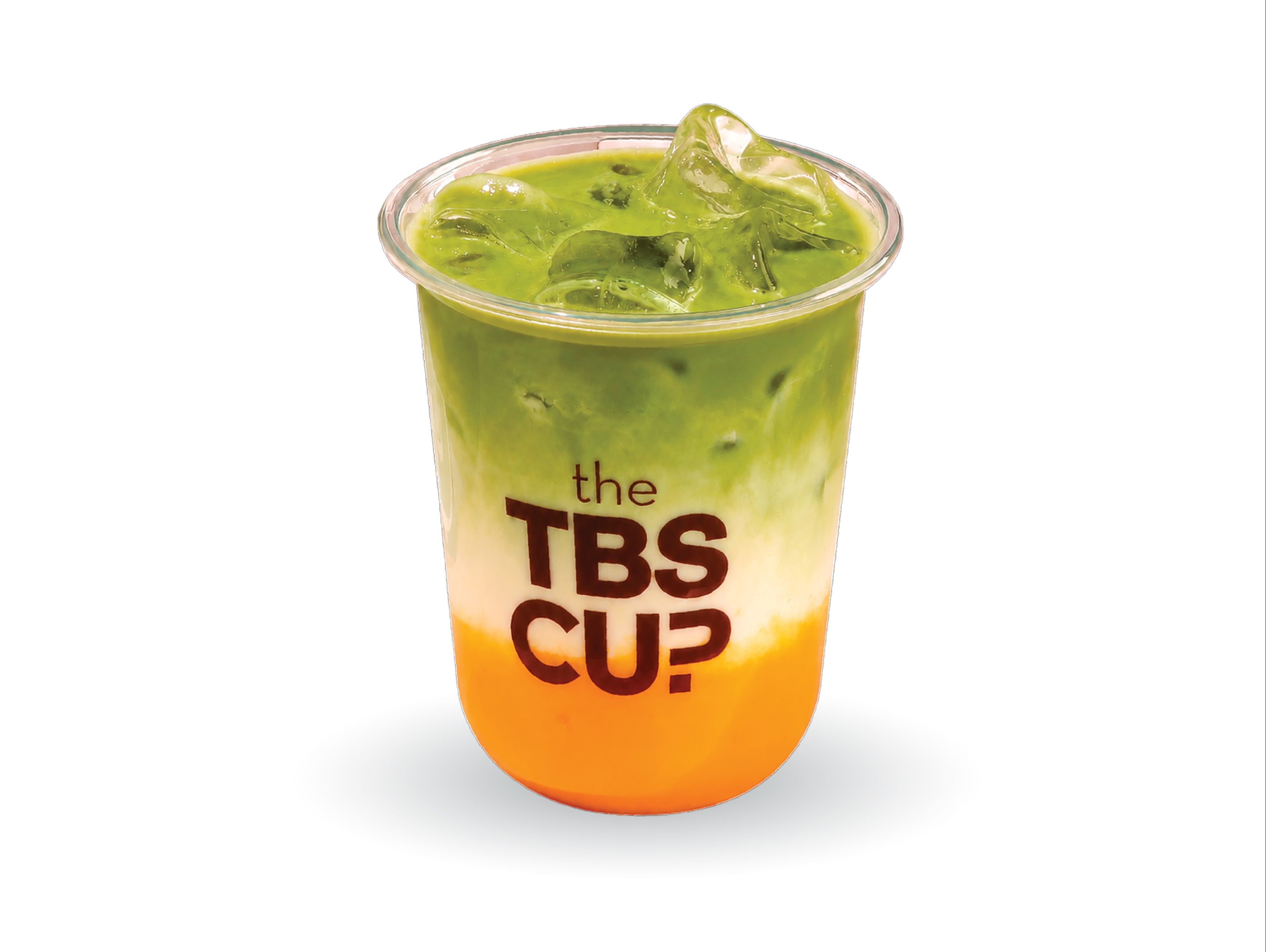 Iced Mango and Coconut Matcha