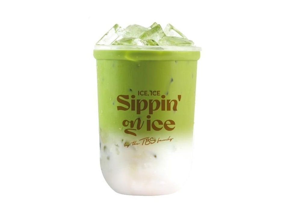 Iced Cherry Matcha