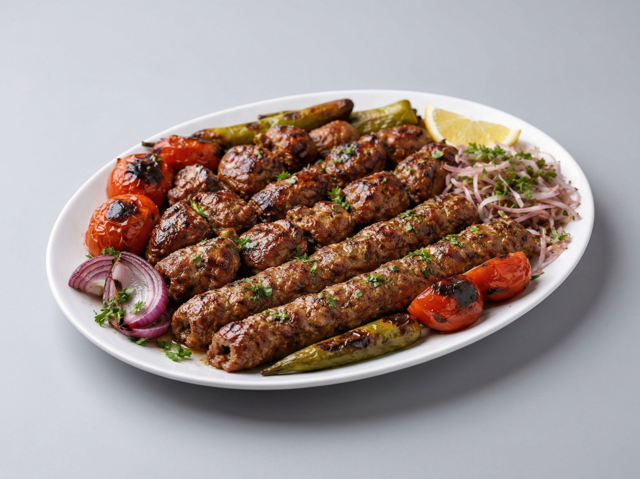 Lamb Kebab and Kofta
