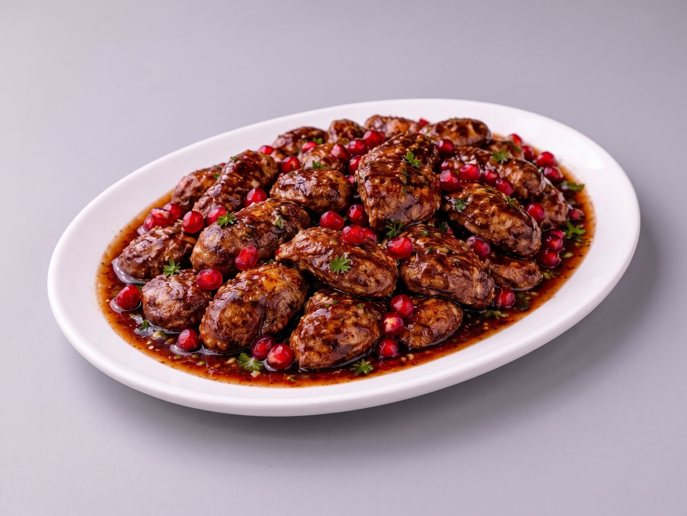 Chicken Liver With Pomegranate Molasses