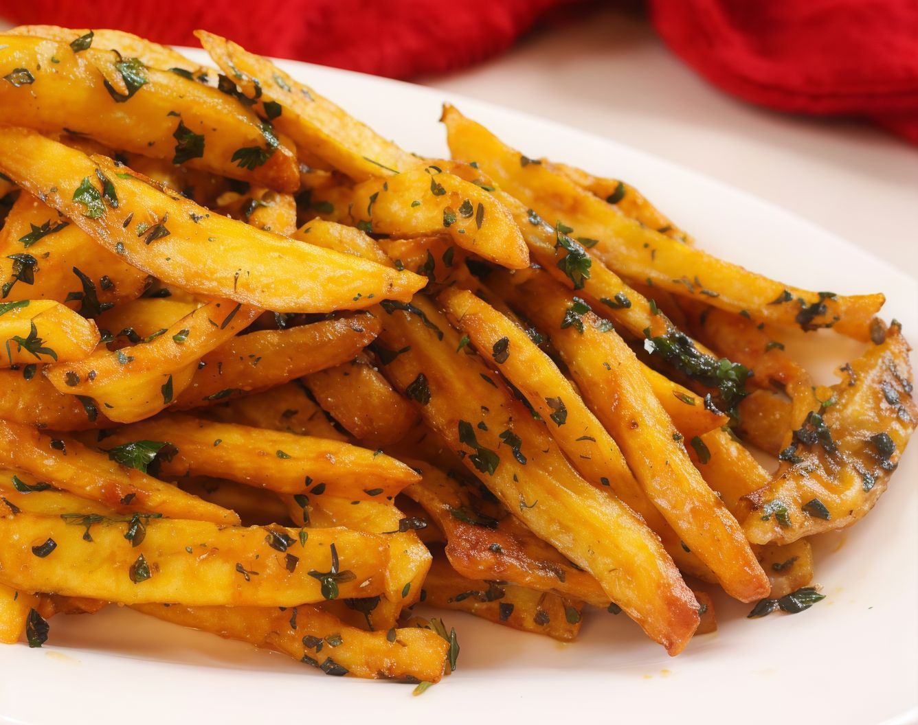 French Fries With Coriander