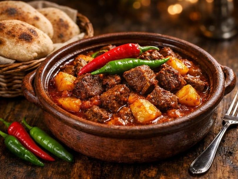 Potato With Meat Casserole