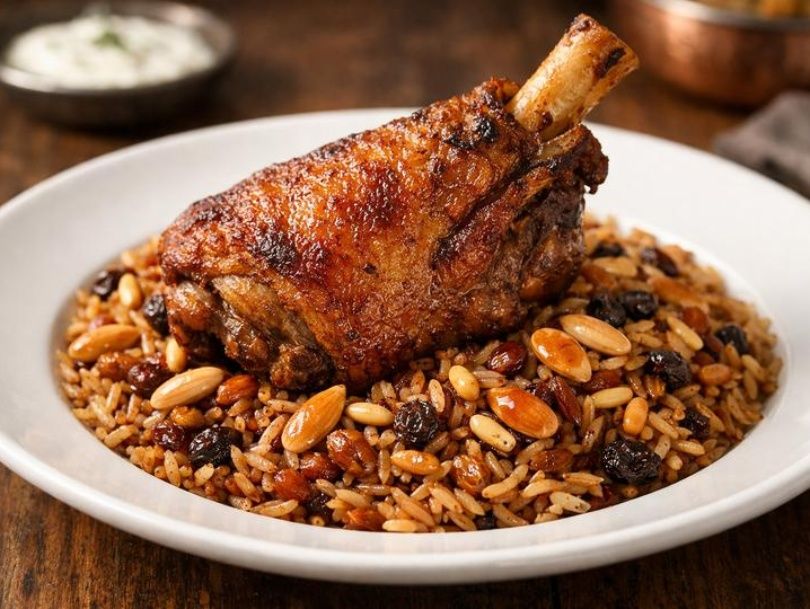 Fried Mutton Shank
