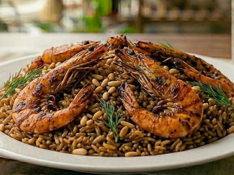 Shrimp rice
