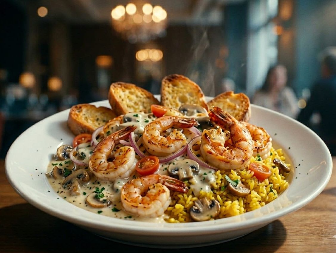 Shrimp Fatteh