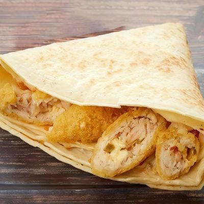 Chicken Cordon Bleu Crepe