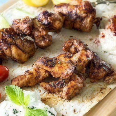 1/2 Chicken Shish Meal
