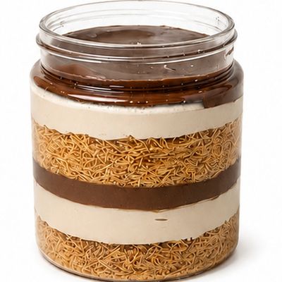 Chocolate Konafa Cup