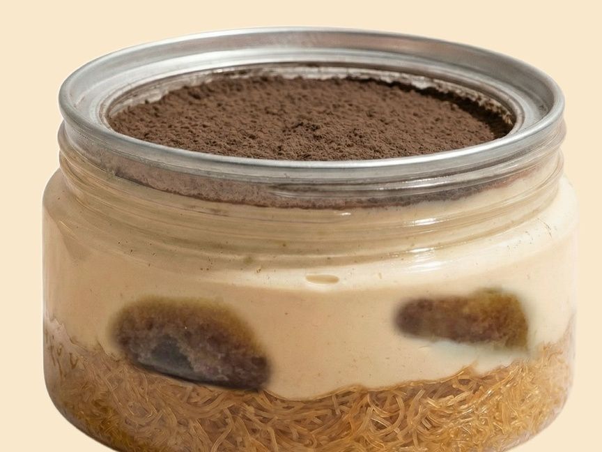 Kunafa Tiramisu Jar