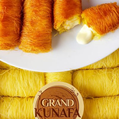 Frozen cheese kunafa fingers