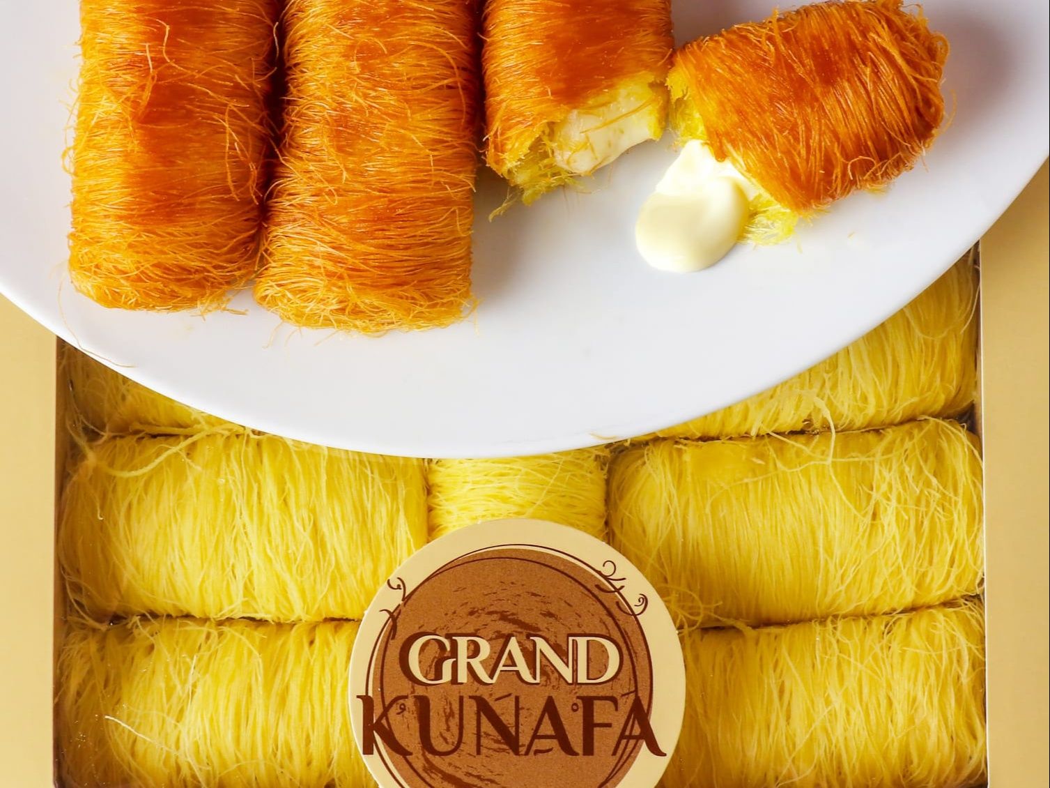 Cream Kunafa Fingers Frozen