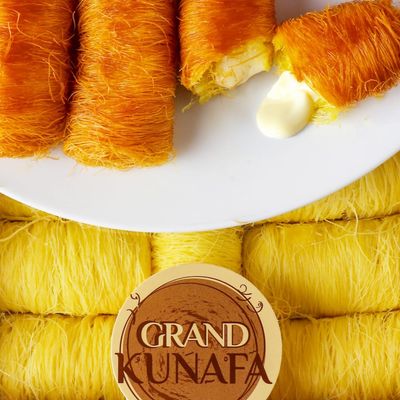 Frozen Creamy Kunafa Fingers