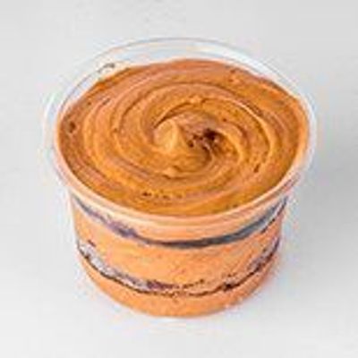 Chocolate Fudge with Nutella Frosting Pot