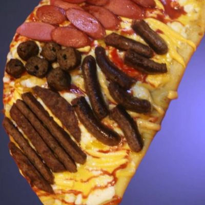 mix meat crepe