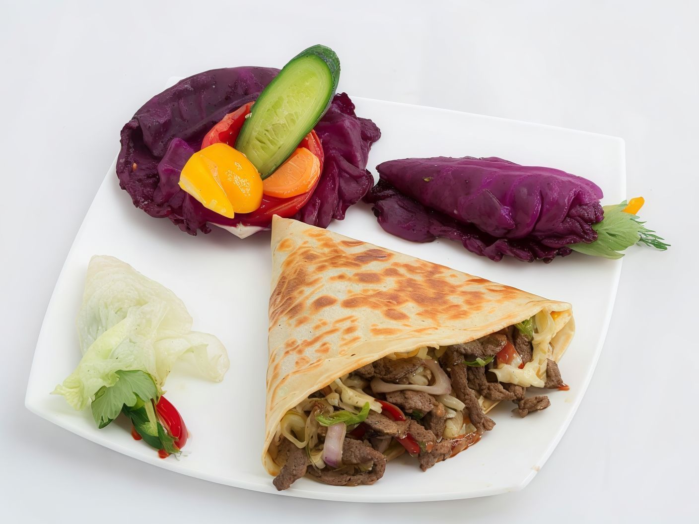 Meat Shawerma Crepe