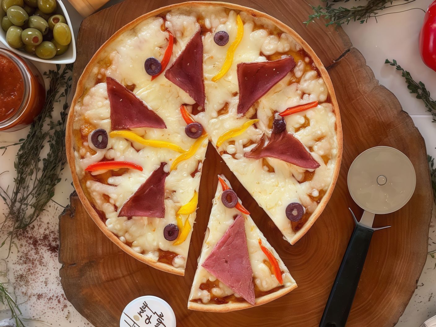 Roast Beef Pizza