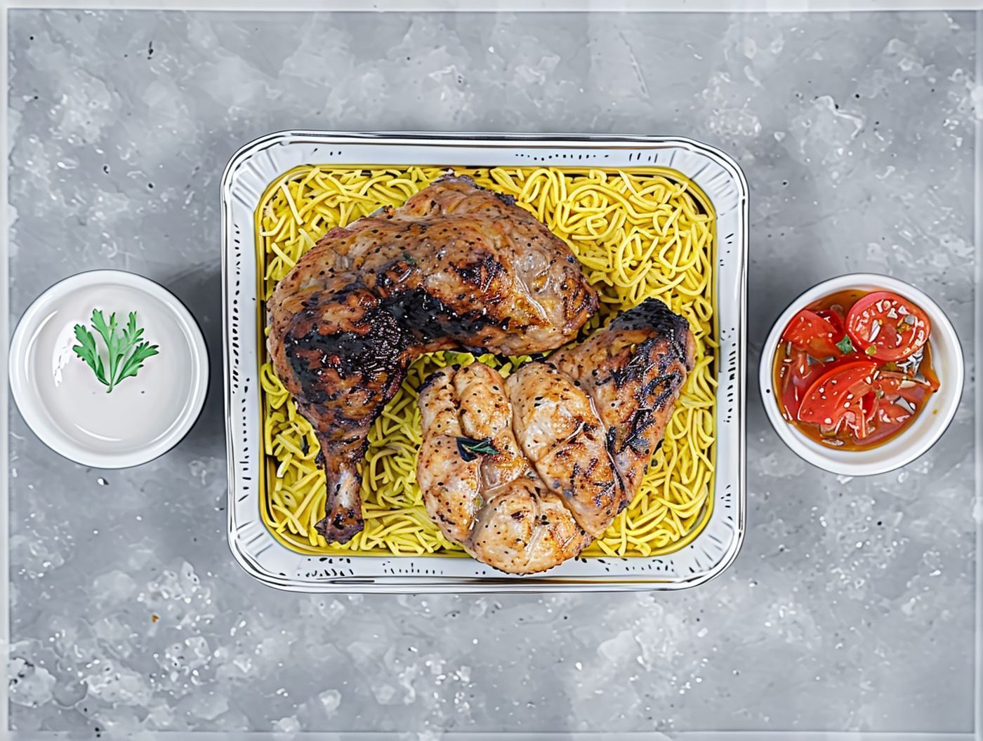 3 Pieces Kofta And 3 Pieces Shish Tawook