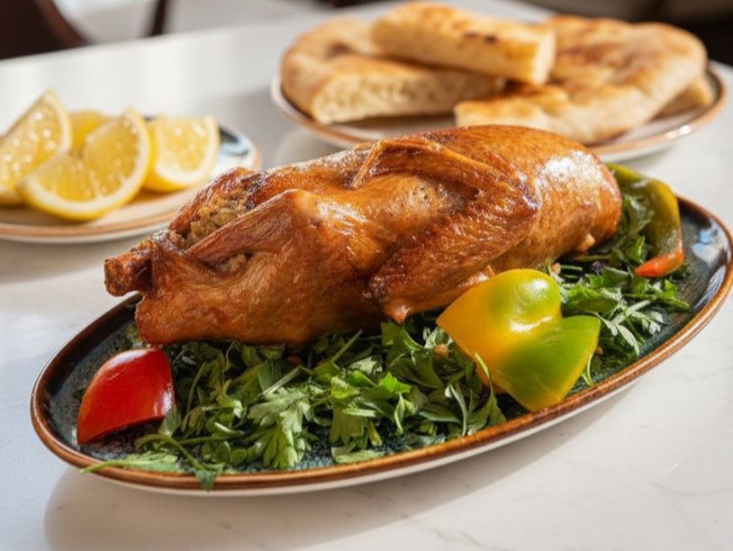 Stuffed Pigeon Meal
