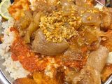 Tripe Fatta with Fatta, Vinegar, and Garlic