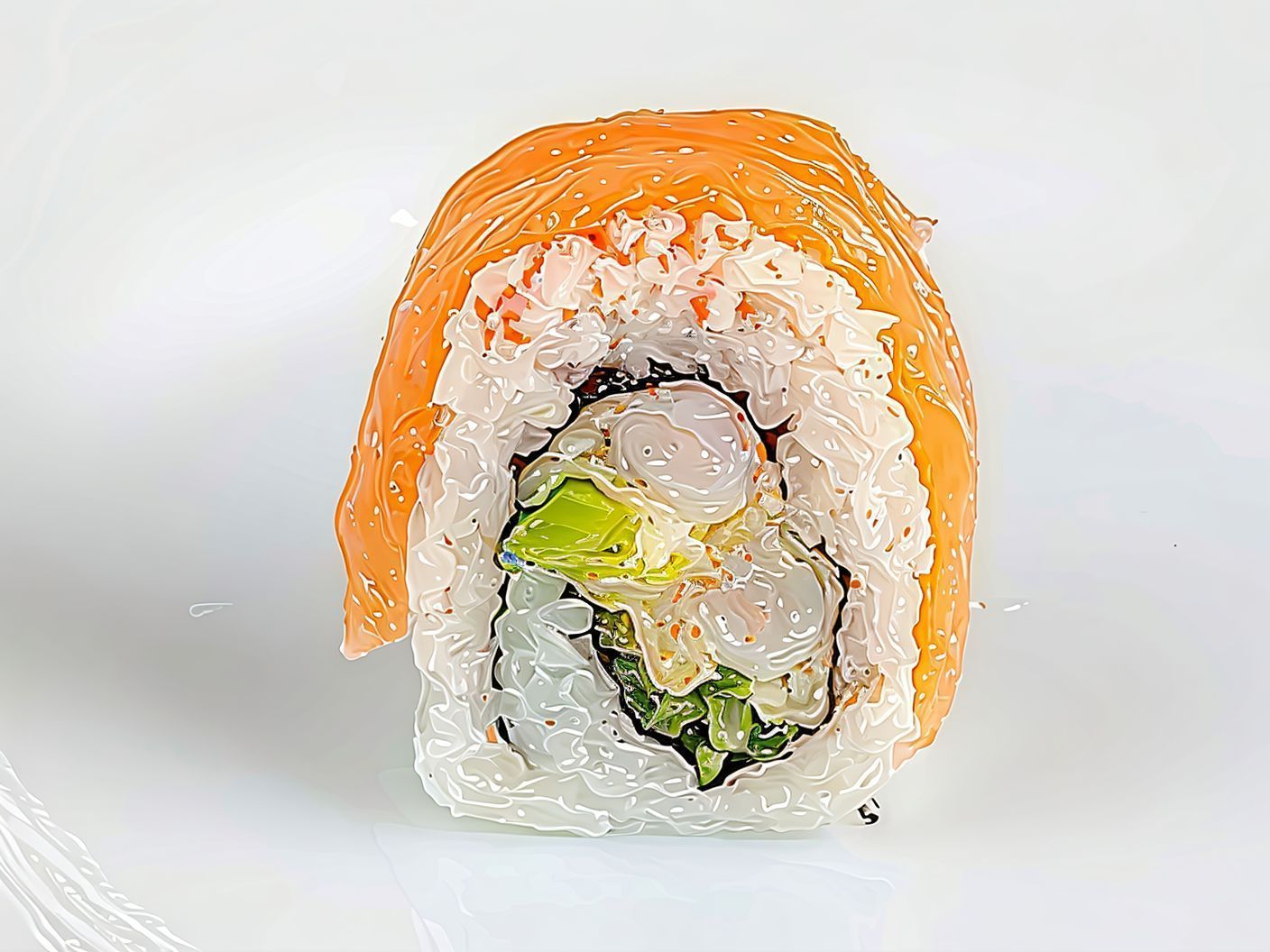 New style Philadlphia roll