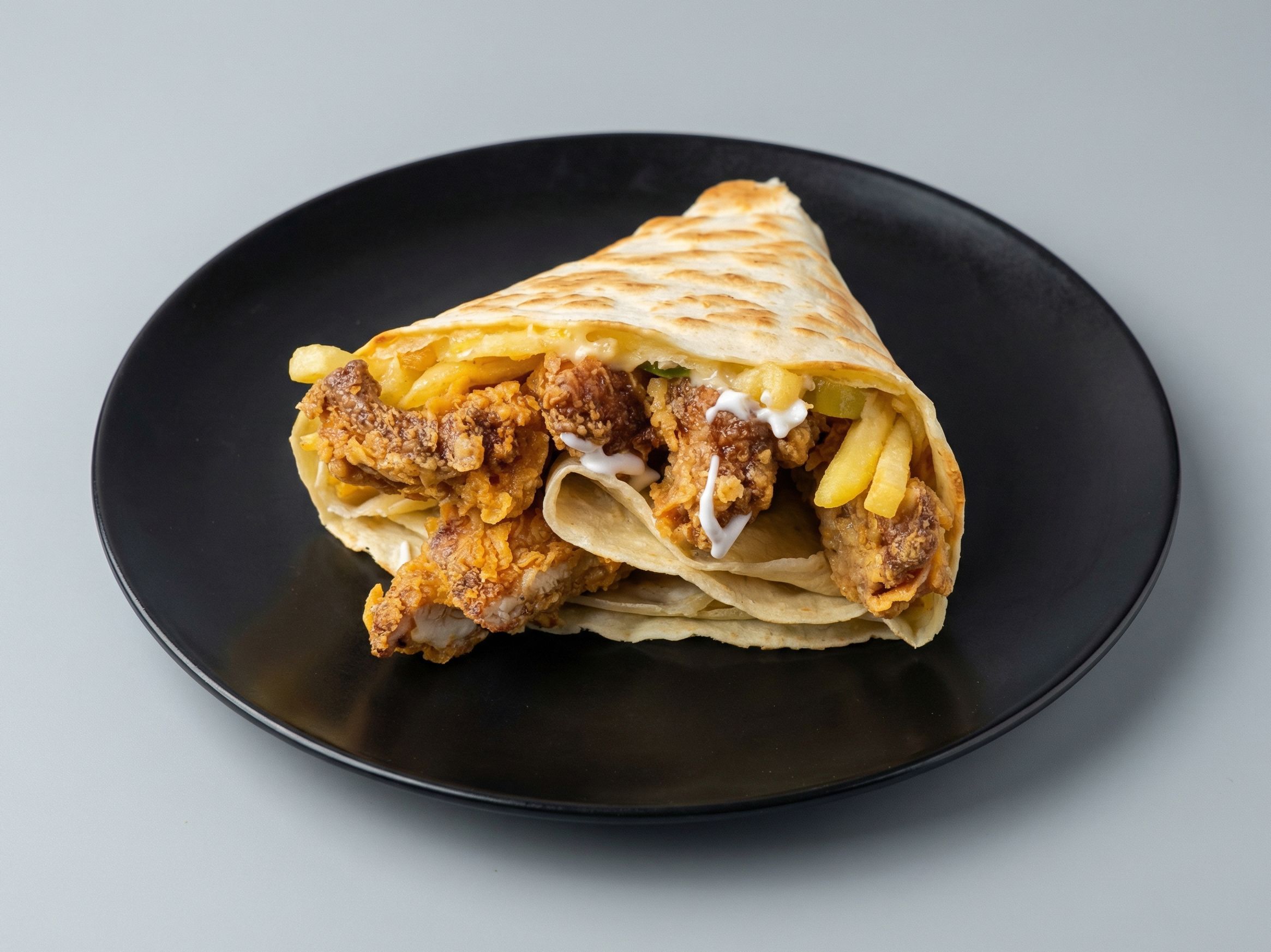 Chicken Fries Crepe