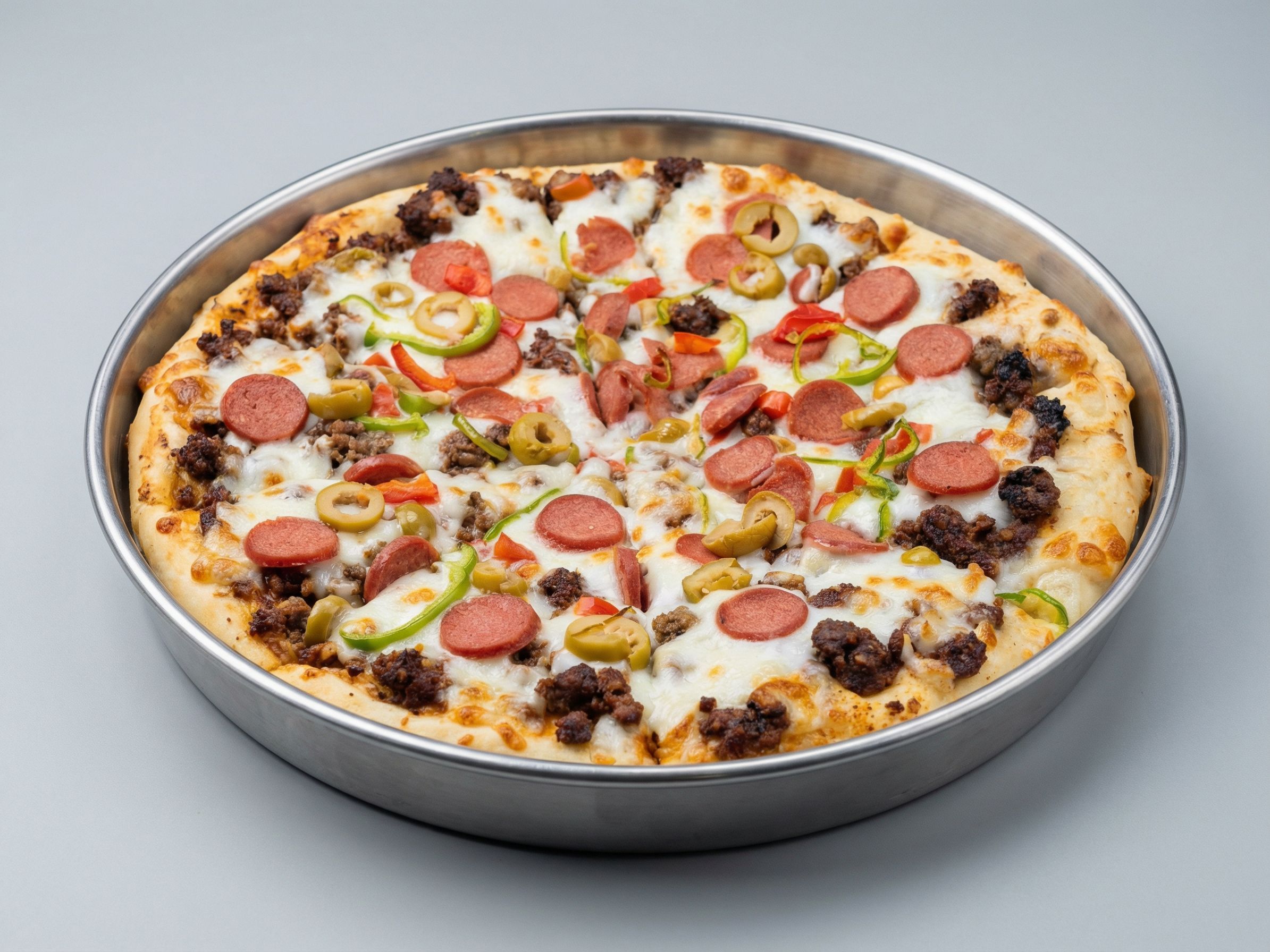 Meat Cocktail Pizza