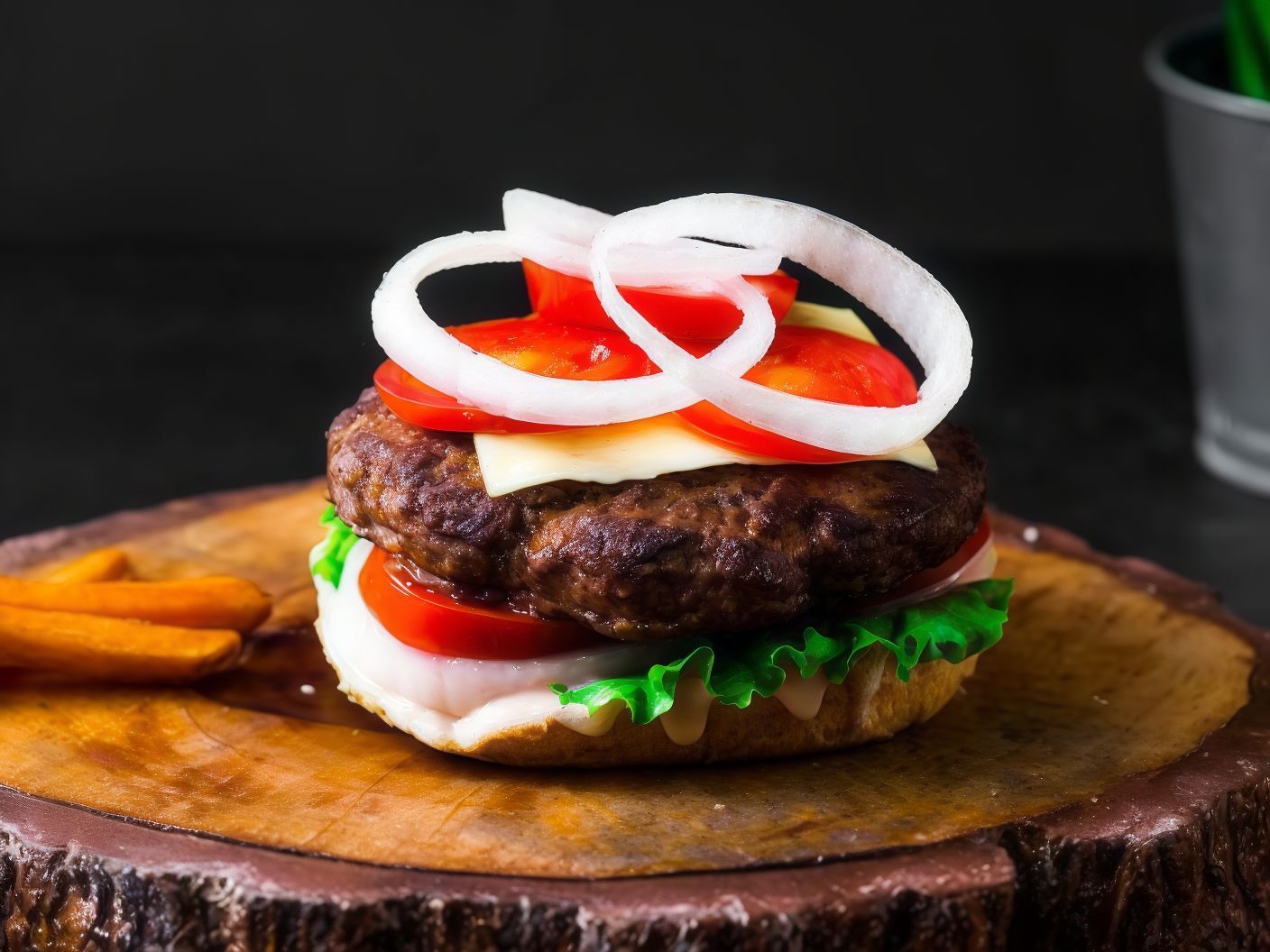 Classic Beef Burger Sandwich