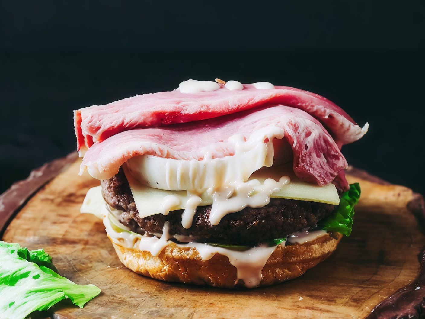 Cow Boys Burger Sandwich