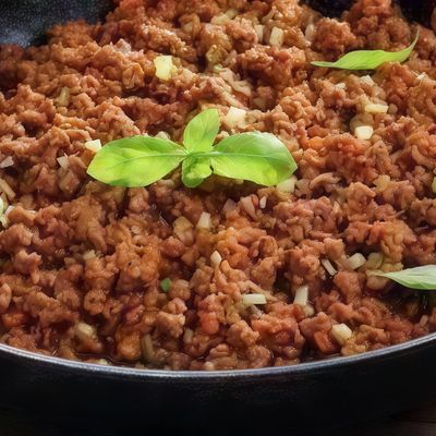 لحم مفروم إضافي
