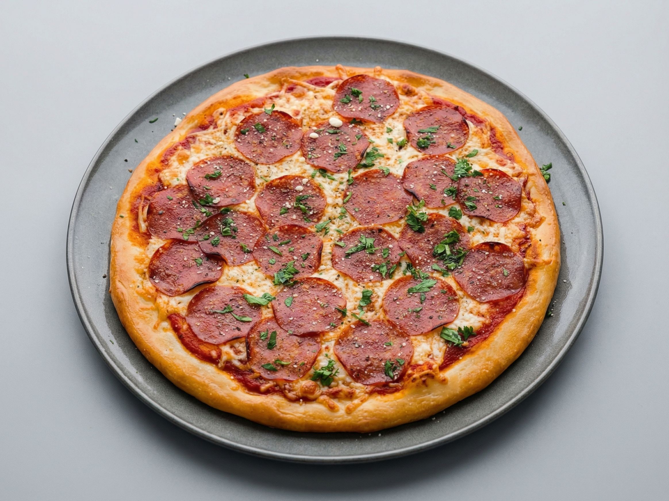 Salami Pizza