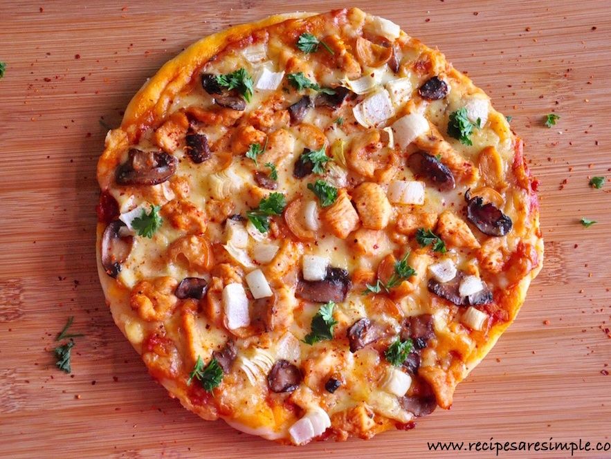 Chicken Kiri Pastrami Pizza