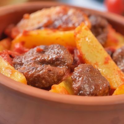 Potatoes with Meat Casserole