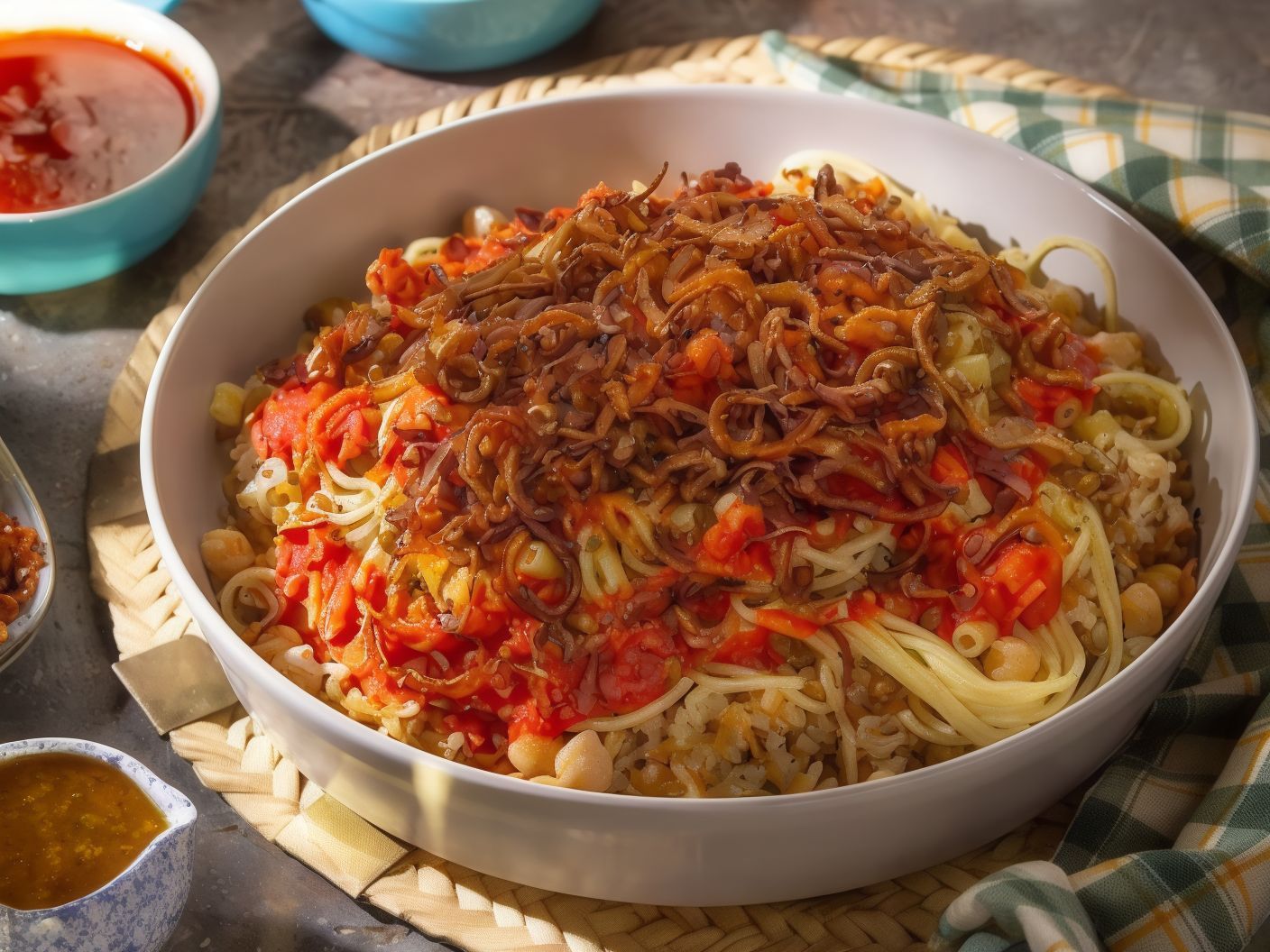 Koshary Large With Minced Meat