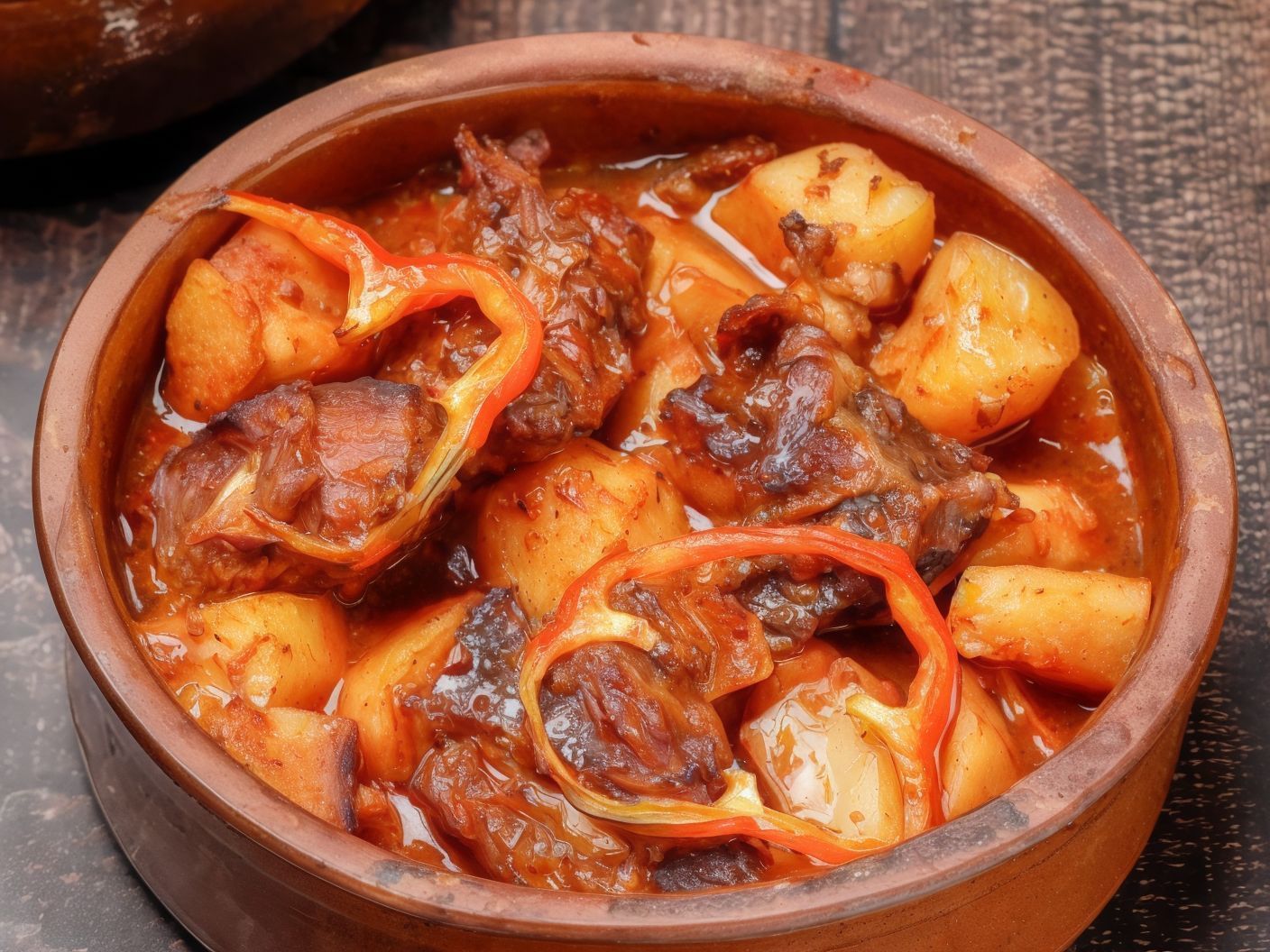 Oxtail With Potatoes