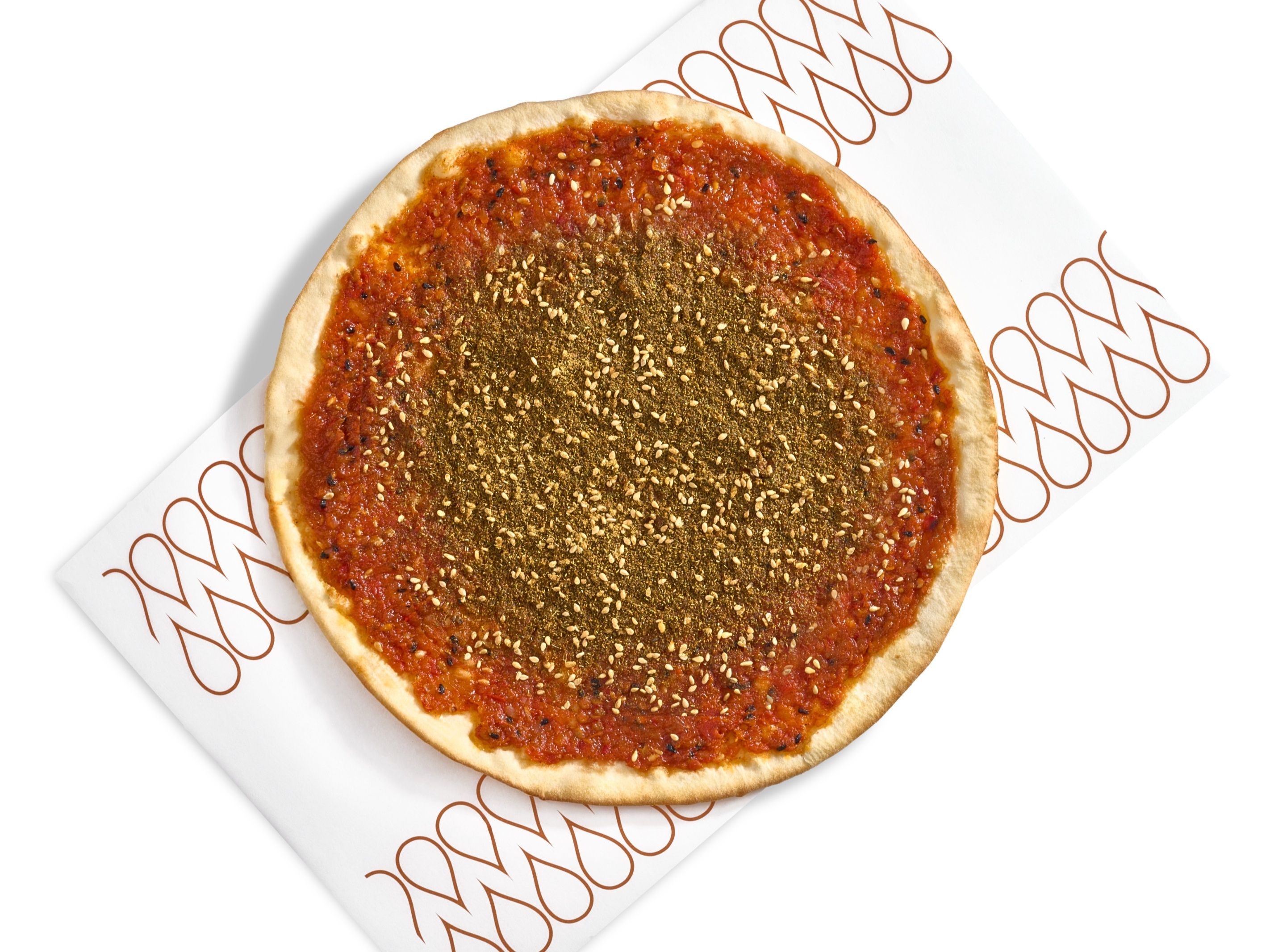 Muhammara and Za'atar Manousheh