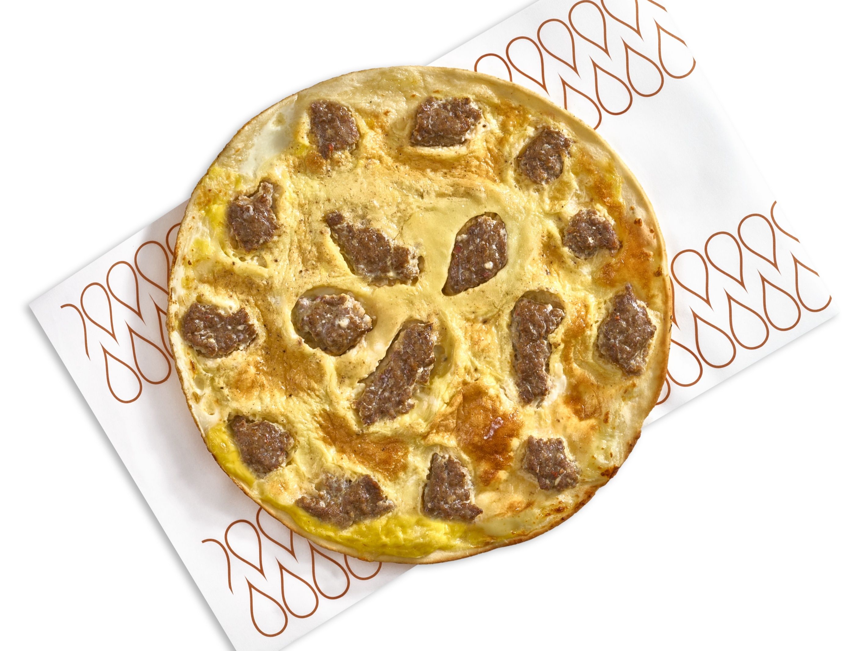 Manousheh Omelette with Sausage