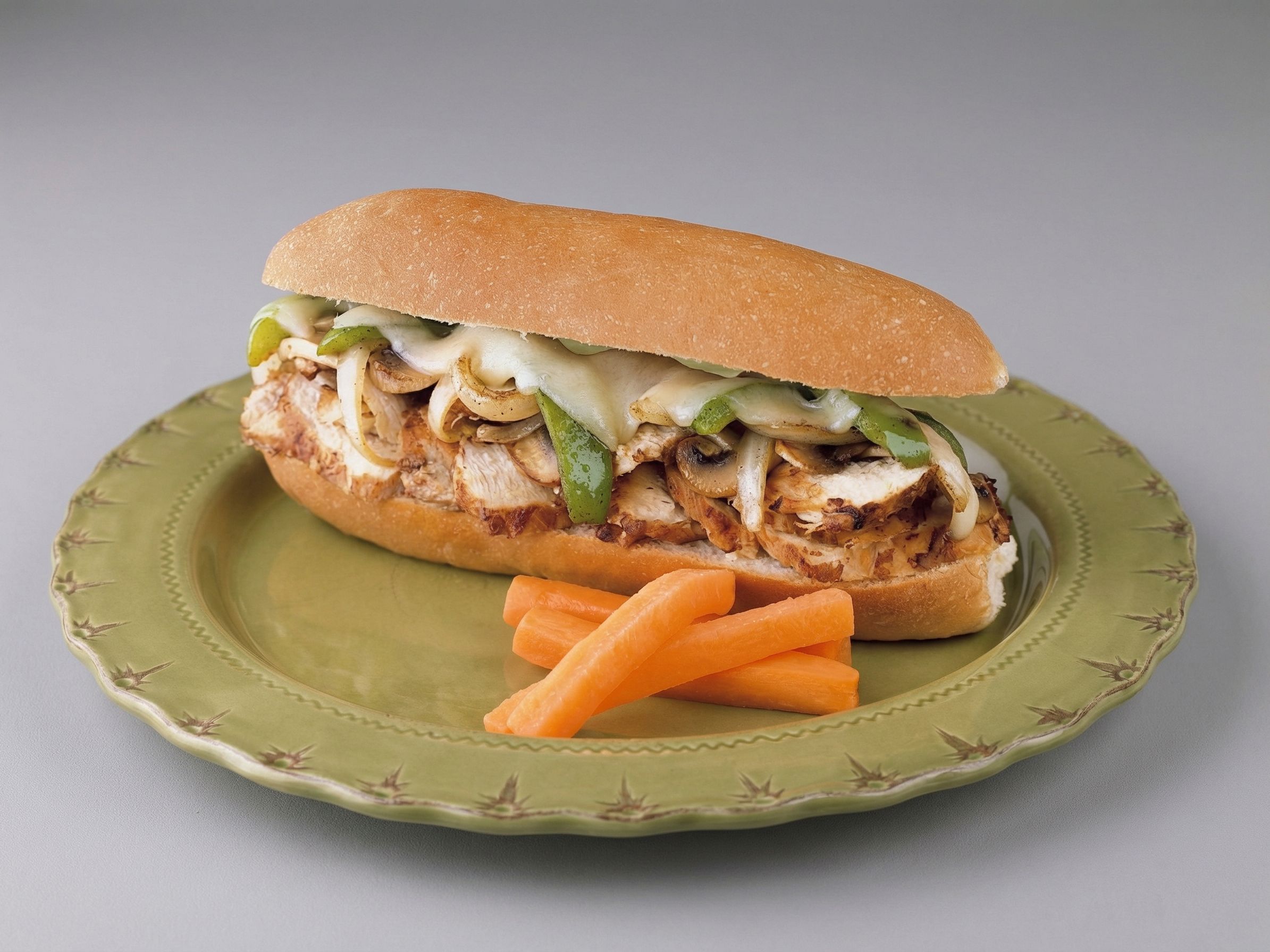 Chicken with Cheese Sandwich